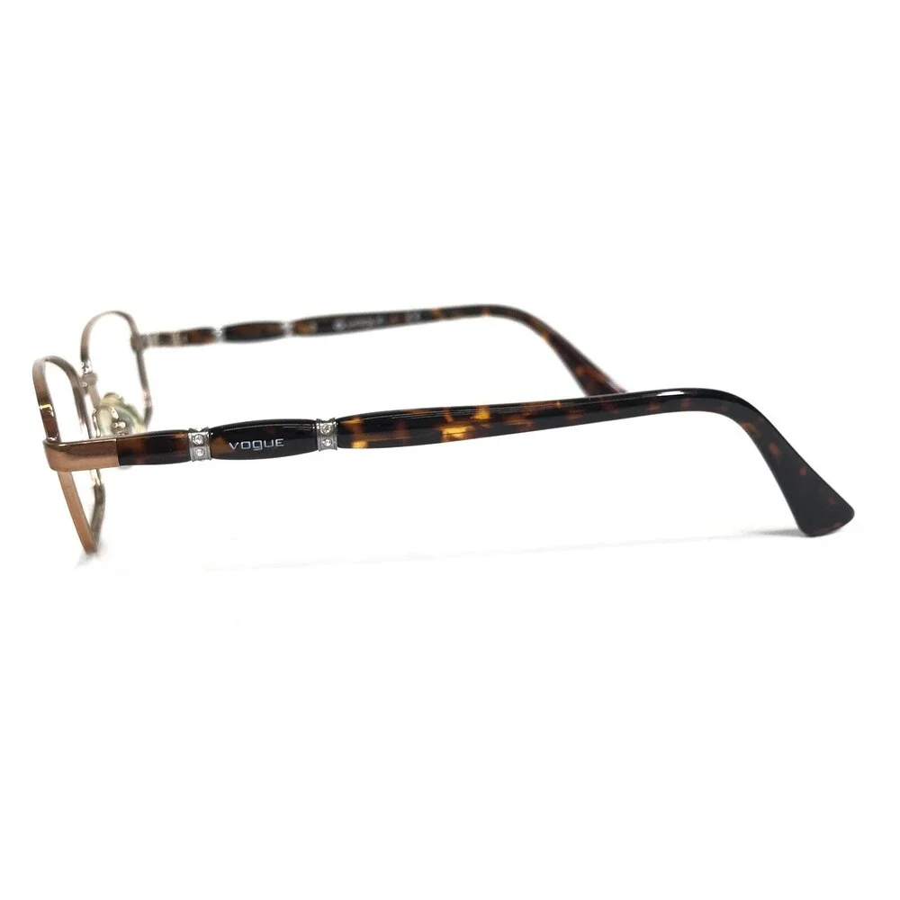 Vogue Eyeglasses Frames VO 3922-B 939 Tortoise Copper Gold Rectangular 52-16-135